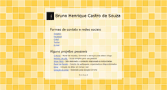 Desktop Screenshot of brunosouza.net