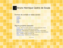 Tablet Screenshot of brunosouza.net
